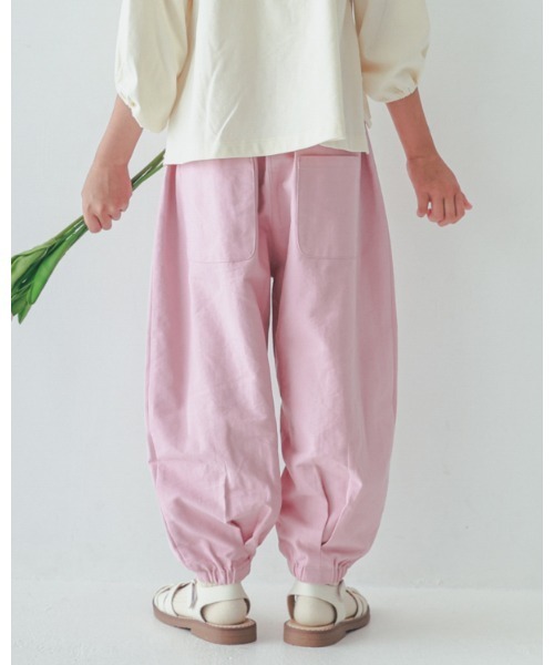 NHT(エヌエイチティー)の「NHT/エヌエイチティー ロングサーカスパンツ(その他パンツ・キッズ・アイボリー/ピンク/グリーン・150cm/140cm/130cm/120cm/110cm/160cm)」の20枚目の写真