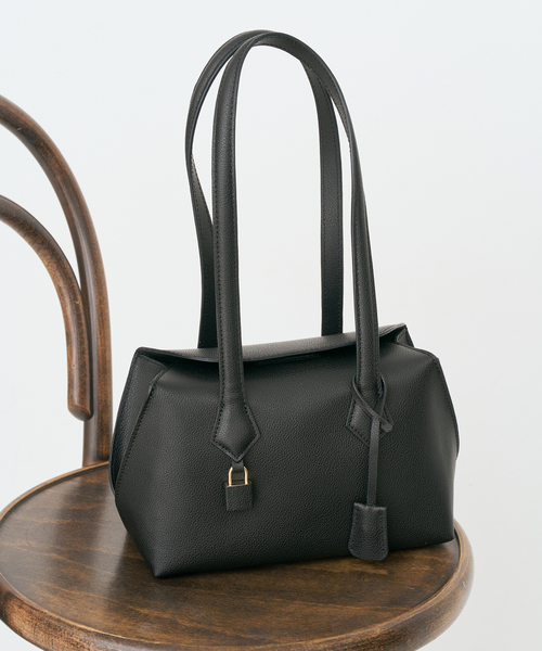 Spick & Span(スピックアンドスパン)の「mica della valle / ミカデラヴァッレ Mila Piccola(ハンドバッグ・レディース・ブラック/ベージュ系その他・FREE)」の1枚目の写真