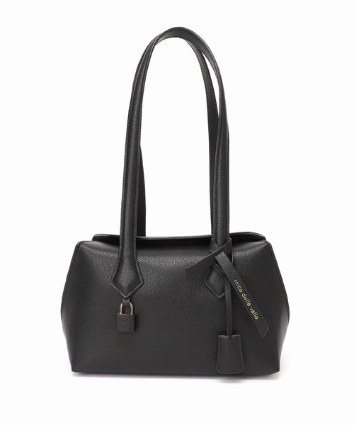 Spick & Span(スピックアンドスパン)の「mica della valle / ミカデラヴァッレ Mila Piccola(ハンドバッグ・レディース・ブラック/ベージュ系その他・FREE)」の4枚目の写真