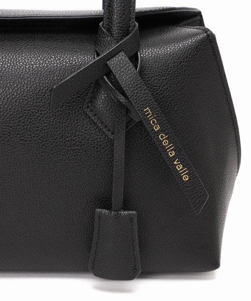 Spick & Span(スピックアンドスパン)の「mica della valle / ミカデラヴァッレ Mila Piccola(ハンドバッグ・レディース・ブラック/ベージュ系その他・FREE)」の12枚目の写真
