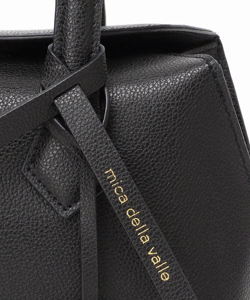 Spick & Span(スピックアンドスパン)の「mica della valle / ミカデラヴァッレ Mila Piccola(ハンドバッグ・レディース・ブラック/ベージュ系その他・FREE)」の17枚目の写真
