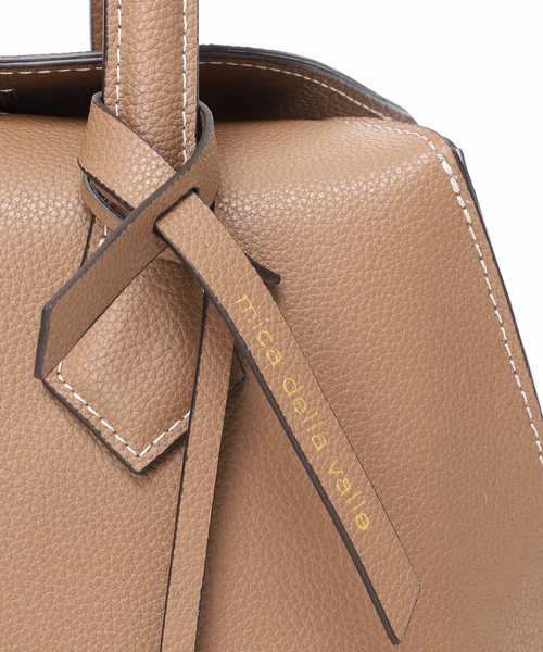 Spick & Span(スピックアンドスパン)の「mica della valle / ミカデラヴァッレ Mila Piccola(ハンドバッグ・レディース・ブラック/ベージュ系その他・FREE)」の19枚目の写真