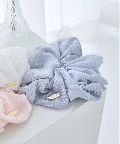 jacquard check chouchou（シュシュ）｜Rose Muse（ロゼミューズ）の