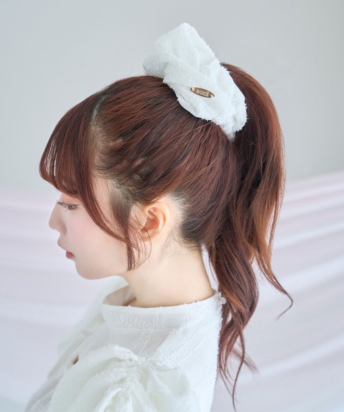 jacquard check chouchou（シュシュ）｜Rose Muse（ロゼミューズ）の