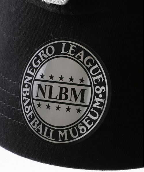 Right-on（ライトオン）の「NEGRO LEAGUE Baseball Cap (刺繍ロゴ / ツイル素材 / アジャスター)（キャップ・メンズ・ブラック・フリー）」の8枚目の写真