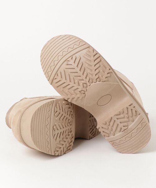 Dedes(デデス)の「Dedes 厚底チャンキーヒールショートムートンブーツ(6422)(ブーツ・レディース・ブラウン/ブラック/ベージュ・45/43/41/39/37/35)」の5枚目の写真