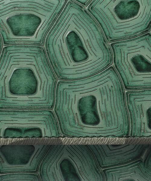 HIROKO HAYASHI(ヒロコハヤシ)の「COLLABORAZIONE(コラボラツィオーネ)薄型ミニ財布(財布・レディース・ダークグリーン・00)」の10枚目の写真