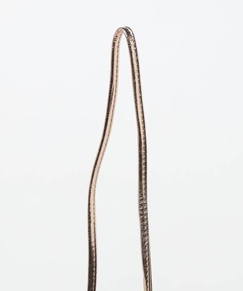 GIANNI CHIARINI(ジャンニ キアリーニ)の「<GIANNI CHIARINI>ALIFA MTL S バッグ 26SS(ショルダーバッグ・レディース・その他1/ダークグレー/ゴールド/シルバー・FREE)」の15枚目の写真