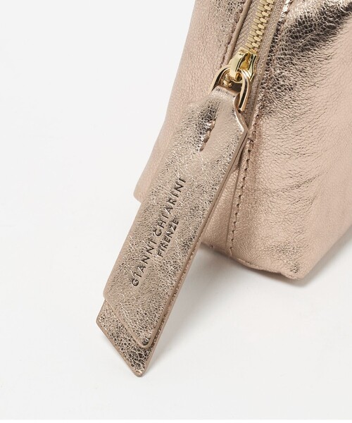GIANNI CHIARINI(ジャンニ キアリーニ)の「<GIANNI CHIARINI>ALIFA MTL S バッグ 26SS(ショルダーバッグ・レディース・その他1/ダークグレー/ゴールド/シルバー・FREE)」の19枚目の写真