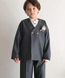 PUPPAPUPO（プッパプーポ）の「セットアップ ノーカラージャケット（スーツセット）」