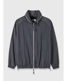 FRAGE（フラゲ）の「クロップウィンドブレーカー - チャコール（ナイロンジャケット）」