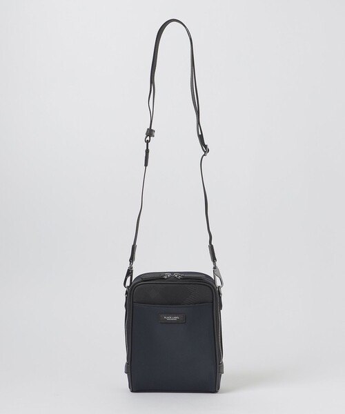 BLACK LABEL CRESTBRIDGE（ブラックレーベル・クレストブリッジ）の「ナイロンコンビカルゼシャドークレストブリッジチェックビジネスミニクロスボディバッグ（ボディバッグ/ウエストポーチ・メンズ・ネイビー/ブラック・FREE）」の12枚目の写真