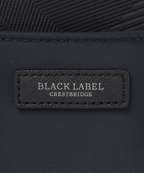 BLACK LABEL CRESTBRIDGE（ブラックレーベル・クレストブリッジ）の「ナイロンコンビカルゼシャドークレストブリッジチェックビジネスミニクロスボディバッグ（ボディバッグ/ウエストポーチ・メンズ・ネイビー/ブラック・FREE）」の15枚目の写真