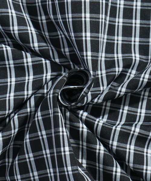 Starting Over(スターティングオーバー)の「short length broadcloth regular fit check shirt/ショートレングス ブロードクロス レギュラーフィット チェックシャツ 短丈シャツ(シャツ/ブラウス・メンズ・ブラウン/ブラック・M/L)」の9枚目の写真