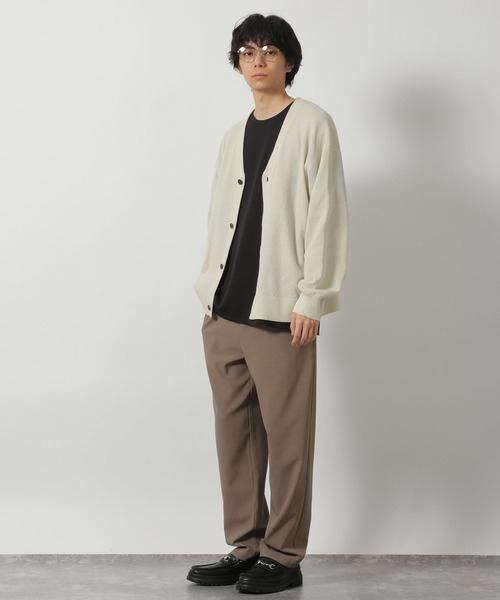 LAKOLE(ラコレ)の「鹿の子ニットカーデ / 640773(カーディガン/ボレロ・メンズ・ブラック/ブルー/ホワイト・LARGE/MEDIUM)」の16枚目の写真