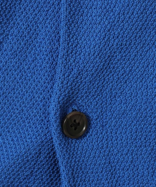 LAKOLE(ラコレ)の「鹿の子ニットカーデ / 640773(カーディガン/ボレロ・メンズ・ブラック/ブルー/ホワイト・LARGE/MEDIUM)」の9枚目の写真