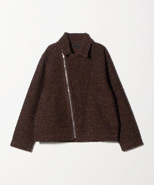 Coohem(コーヘン)の「<COOHEM> TW VL RIDERS/ライダーズジャケット(ライダースジャケット・メンズ・ネイビー/ダークブラウン・L/M)」の12枚目の写真