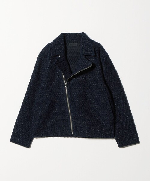 Coohem(コーヘン)の「<COOHEM> TW VL RIDERS/ライダーズジャケット(ライダースジャケット・メンズ・ネイビー/ダークブラウン・L/M)」の16枚目の写真