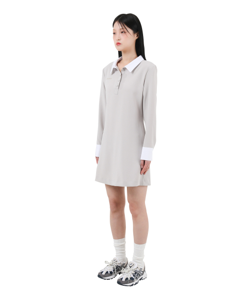 KATHARSIS(カタルシス)の「コルセットカラー ワンピース ベージュ ONE SIZE(ワンピース・レディース・その他・ONE SIZE)」の4枚目の写真