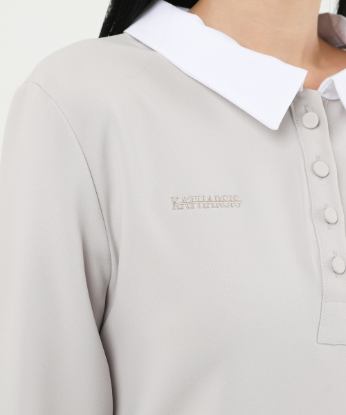 KATHARSIS(カタルシス)の「コルセットカラー ワンピース ベージュ ONE SIZE(ワンピース・レディース・その他・ONE SIZE)」の6枚目の写真