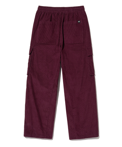 BROWNBREATH（ブラウンブレス）の「CORDUROY POCKET PANTS - BURGUNDY（その他パンツ・レディース・その他・S/M/L/XL）」の2枚目の写真