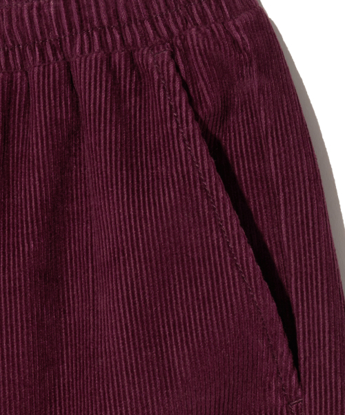 BROWNBREATH（ブラウンブレス）の「CORDUROY POCKET PANTS - BURGUNDY（その他パンツ・レディース・その他・S/M/L/XL）」の4枚目の写真