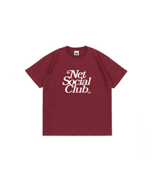クラシックカーリーハーフTシャツ(バーガンディ)