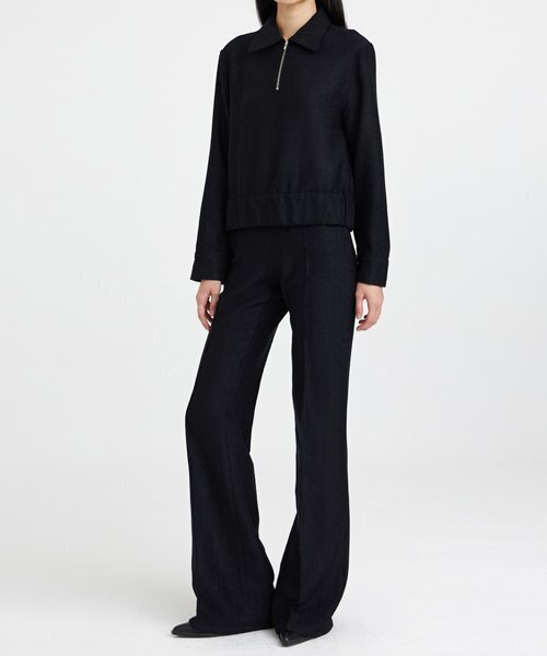 YOUTH（ユース）の「Flared-Leg pants（スラックス・レディース・その他・S/M）」の2枚目の写真