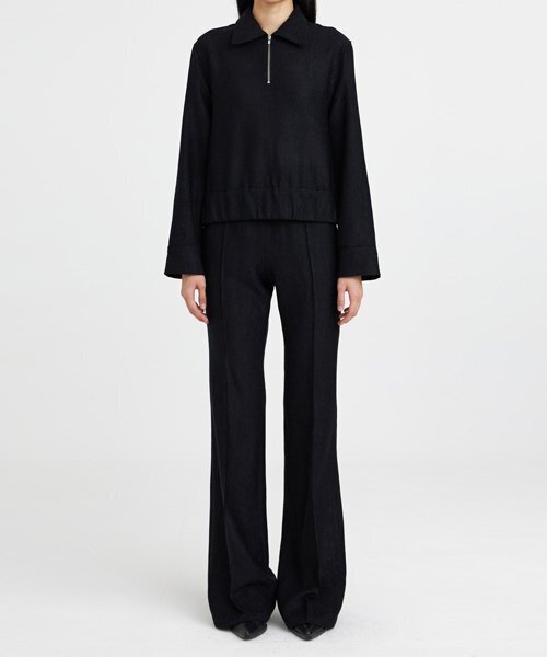YOUTH（ユース）の「Flared-Leg pants（スラックス・レディース・その他・S/M）」の3枚目の写真