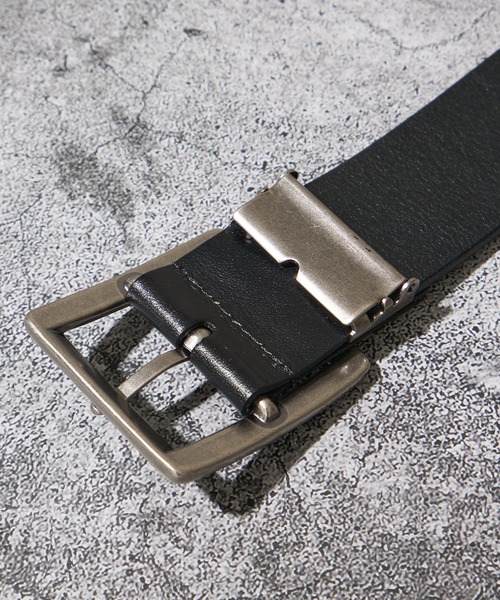 ADPOSION（アドポーション）の「40mm フラワースタッズベルト / レザーベルト（ベルト・メンズ・ブラック/ダークブラウン・FREE）」の6枚目の写真