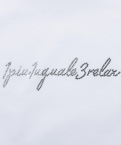 1PIU1UGUALE3  RELAX （ウノピゥウノウグァーレトレ リラックス）の「1PIU1UGUALE3 RELAX(ウノピゥウノウグァーレトレ リラックス)ラインストーン バックロゴ ロングTシャツ（Tシャツ/カットソー・メンズ・ホワイト/ブラック・S/M/L/XL/XXL）」の14枚目の写真