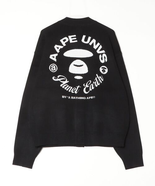 AAPE BY A BATHING APE(エーエイプバイアベイシングエイプ)の「AAPE KNIT CARDIGAN(カーディガン/ボレロ・メンズ・ブラック/ダークグリーン・SMALL/LARGE/X-LARGE/MEDIUM)」の12枚目の写真