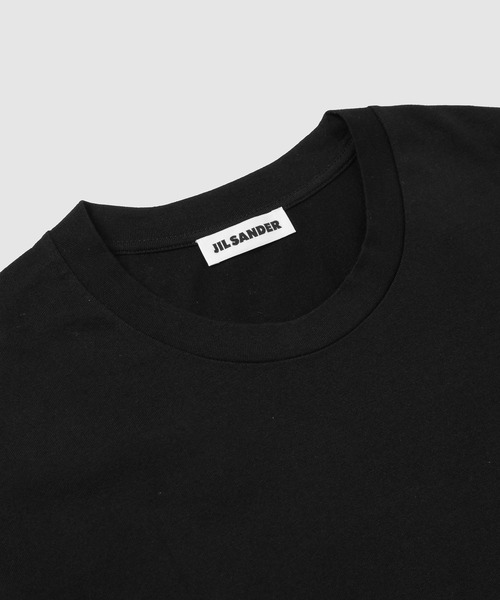 JIL SANDER（ジルサンダー）の「T-SHIRT SS（Tシャツ/カットソー・メンズ・ブラック・XL/L/S）」の3枚目の写真