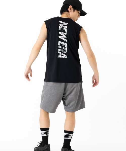 NEW ERA(ニューエラ)の「ニューエラ パフォーマンスアパレル ノースリーブシャツ(タンクトップ・メンズ・ブラック/ホワイト・XXL/XL/L/M/S)」の15枚目の写真