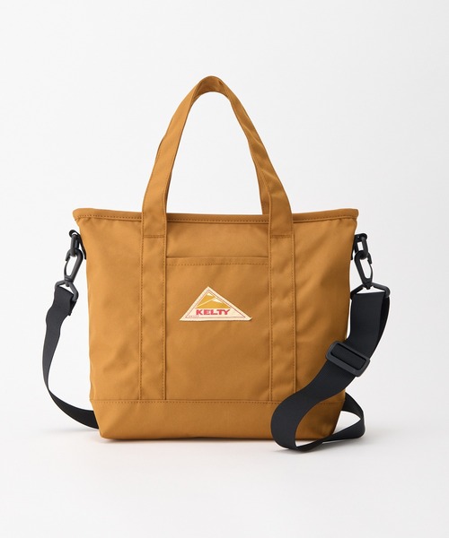 KELTY（ケルティ）の「【KELTY】ES ZIP TOTE XS（トートバッグ・レディース・ベージュ/ブラウン系/ブラック/タン/セージグリーン・ONE SIZE）」の2枚目の写真