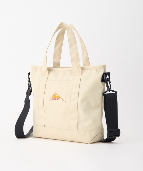 KELTY（ケルティ）の「【KELTY】ES ZIP TOTE XS（トートバッグ・レディース・ベージュ/ブラウン系/ブラック/タン/セージグリーン・ONE SIZE）」の3枚目の写真