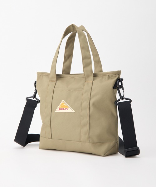 KELTY（ケルティ）の「【KELTY】ES ZIP TOTE XS（トートバッグ・レディース・ベージュ/ブラウン系/ブラック/タン/セージグリーン・ONE SIZE）」の4枚目の写真