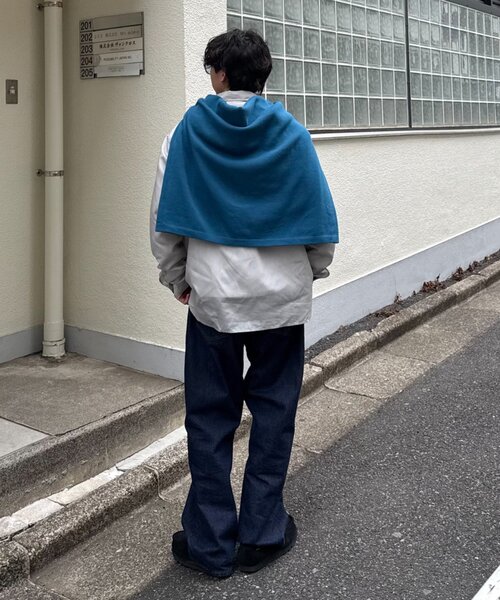 CIAOPANIC TYPY(チャオパニックティピー)の「【肌触り◎】ユニセックス/シルクタッチ立体ストライプシャツ(シャツ/ブラウス・レディース・ネイビー/グリーン/ライトグレー・MEDIUM/LARGE)」の19枚目の写真