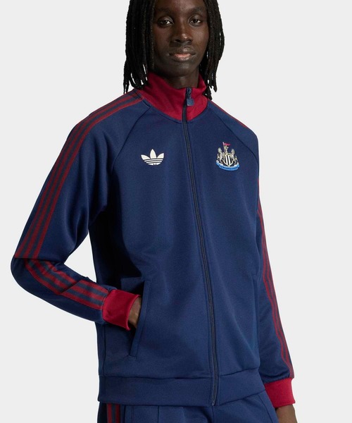 adidas（アディダス）の「ニューカッスル・ユナイテッドFC OG トラックトップ / ジャージ / トラックジャケット / アディダス adidas（ジャージ・メンズ・ブルー・XXX-LARGE/XX-LARGE/X-LARGE/SMALL/MEDIUM/LARGE）」の4枚目の写真