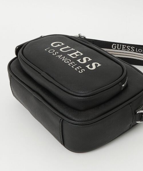Guess(ゲス)の「JOELLA Mini Double Zip Crossbody ショルダーバッグ (ショルダーバッグ・レディース・ブルー系その他/ブラック/ストーン・ONE SIZE)」の16枚目の写真