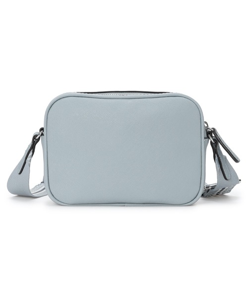 Guess(ゲス)の「JOELLA Mini Double Zip Crossbody ショルダーバッグ (ショルダーバッグ・レディース・ブルー系その他/ブラック/ストーン・ONE SIZE)」の4枚目の写真