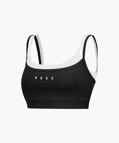 HDEX（エイチデックス）の「ライトサポートレイヤードブラトップ (ブラック)（チューブトップ・レディース・ブラック・MEDIUM/LARGE/SMALL）」の2枚目の写真