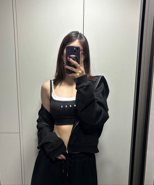 HDEX（エイチデックス）の「ライトサポートレイヤードブラトップ (ブラック)（チューブトップ・レディース・ブラック・MEDIUM/LARGE/SMALL）」の8枚目の写真