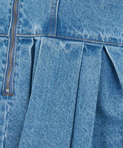 abahouse mavie（アバハウスマヴィ）の「ウォッシュドデニムキャミ/レイヤード/バックリボン/春服/夏服（キャミソール・レディース・グレー/ライトブルー/サックスブルー・フリー）」の11枚目の写真