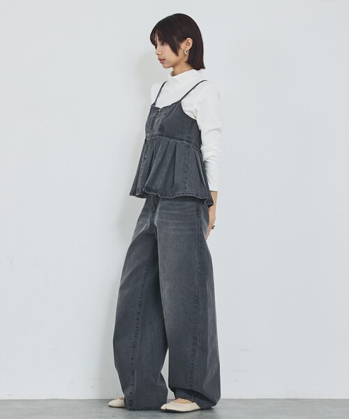 abahouse mavie（アバハウスマヴィ）の「ウォッシュドデニムキャミ/レイヤード/バックリボン/春服/夏服（キャミソール・レディース・グレー/ライトブルー/サックスブルー・フリー）」の22枚目の写真
