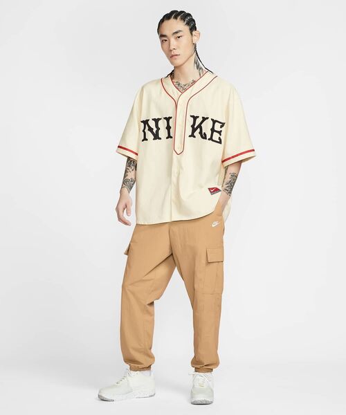 NIKE(ナイキ)の「ナイキ ライフ メンズ ショートスリーブ ヴィンテージ スポーツ トップス / Nike Life Men's Short-Sleeve Vintage Sport Top IF2230-113 Coconut Milk(ジャージ・メンズ・ホワイト系その他2・S/XL/2XL/M/L)」の6枚目の写真