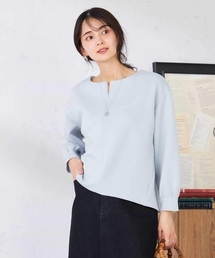 a.v.v | ZIP付きダンボールプルオーバー(スウェット)