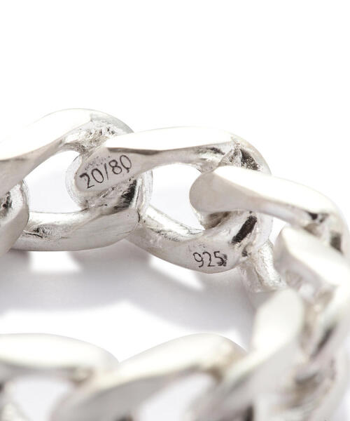 20/80(テゥエンティーエイティー)の「【20/80】トゥエンティーエイティー/STERLING SILVER KIHEI RING 8mm(リング・メンズ・シルバー・1/2)」の7枚目の写真
