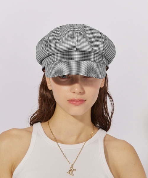 Chapeau d' O（シャポードオー）の「Chapeau d' O  Stretch Mesh Casquette / シャポードオー（キャスケット・レディース・ブラック/ブラウン・M/57.5cm）」の4枚目の写真