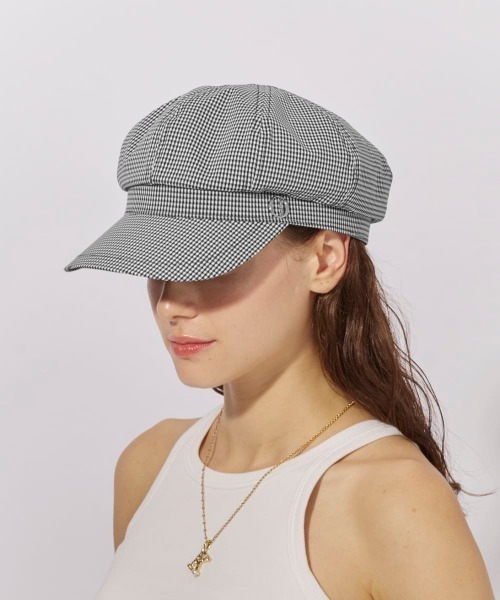Chapeau d' O（シャポードオー）の「Chapeau d' O  Stretch Mesh Casquette / シャポードオー（キャスケット・レディース・ブラック/ブラウン・M/57.5cm）」の5枚目の写真